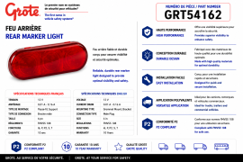 GROTE SUPERNOVA NEXT GEN OVAL STT LIGHT RED