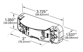 GROTE LICENCE LAMP CLEAR MICRONOVA BLACK BASE
