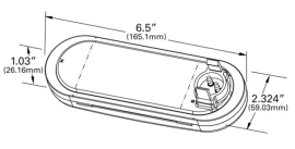 GROTE SUPERNOVA NEXTGEN OVAL BACKUP LIGHT