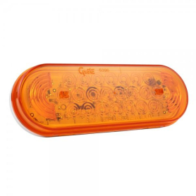 GROTE OVAL STROBE LIGHT AMBER