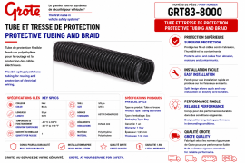 GROTE POLYETHYLENE SPLIT LOOM 3/8