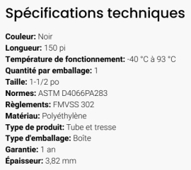 GROTE POLYETHYLENE SPLIT LOOM 1-1/2"