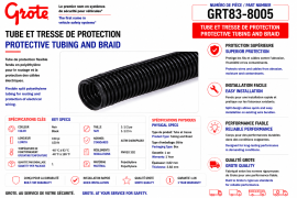 GROTE POLYETHYLENE SPLIT LOOM 1-1/2"