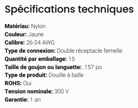 GROTE TERMINAL NYLON QUICK DISCONNECT FEM 16-14 (15)