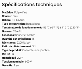 GROTE SHRINKABLE SPLICE 16-14G (15)