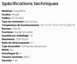 GROTE SHRINKABLE SPLICE 22-18G (15)