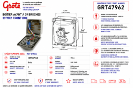 GROTE 7 WAY RECEPTACLE ULTRA NOSE BOX