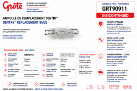 GROTE SENTRY BULB **(DISCONTINUED)