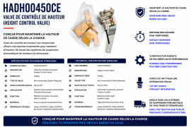 HADLEY SUSPENSION HEIGHT CONTROL VALVE