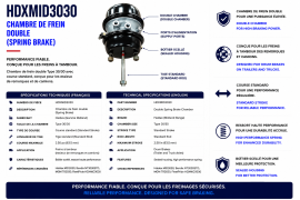 HALDEX BRAKE CHAMBER STD STROKE STD ROD