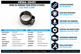 HENDRICKSON AXLE HOSE CLAMP