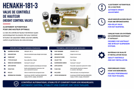 HENDRICKSON HEIGHT CONTROL VALVE NON DELAY VANTRAAX
