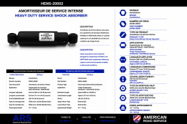 HENDRICKSON SHOCK ABSORBER