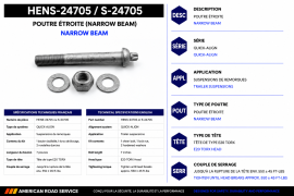 HENDRICKSON PIVOT BOLT KIT