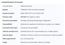 TIREMAAX CONTROLER ASSY 100 PSI