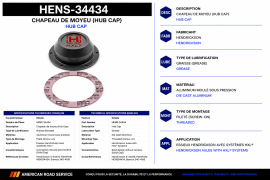 HENDRICKSON HUB CAP C-34434