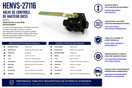 HENDRICKSON HEIGHT CONTROL VALVE