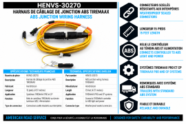 HENDRICKSON TIREMAAX ABS JUNCTION WIRE HARNESS 15'