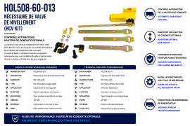 SAF LEVELING VALVE HCV KIT NON DUMP