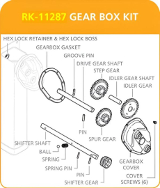 HOLLAND GEAR BOX REPAIR KIT MARK V