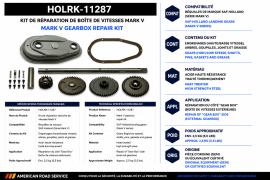 HOLLAND GEAR BOX REPAIR KIT MARK V