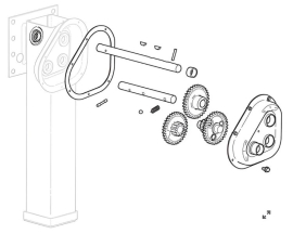 BINKLEY GEAR BOX REPAIR KIT 2 SPEED 51000