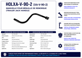 HOLLAND CRANK HANDLE MARK V 11.625" VERTICAL