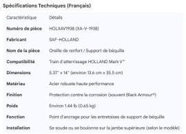 HOLLAND EAR BRACE MARK V