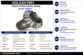HOLLAND BEVEL PINION