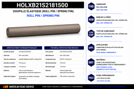 HOLLAND ROLL PIN 7/32 X 1 1/2