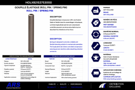 HOLLAND ROLL PIN 3/8 X3