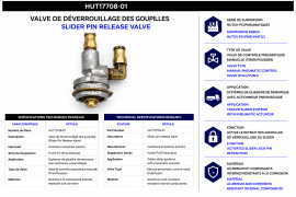 HUTCH P3 SLIDER PIN REALEASE VALVE