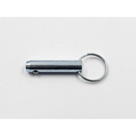 HUTCH DETENT PIN W/RING, 0.50 DIA