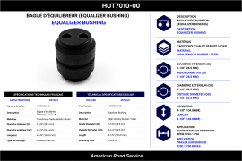 HUTCH EQUALIZER BUSHING