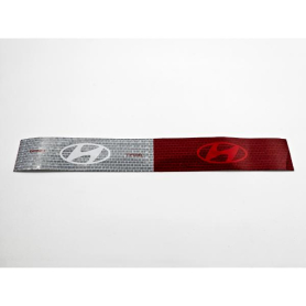 HYUNDAI REFLECTIVE TAPE 6/6 RED/GREY