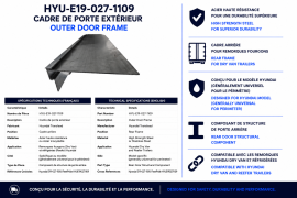 HYUNDAI OUTER DOOR FRAME