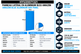 HYUNDAI SIDE PANEL BLUE
