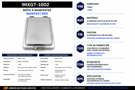 MANIFEST BOX ALUMINUM 10-01W