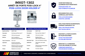 DOOR HOLD BACK POSI-LOCK 4"