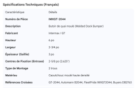 DOCK BUMPER ATRBP99-34312