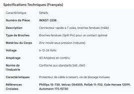 7 WAY SPLIT PIN QUICK CONNECTOR