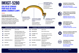 BRAKE CHAMBER CLAMP 3030