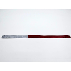 REFLECTIVE TAPE 7" WHT / 11" RED X 1" X 150' ROLL