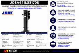 JOST NON-GEAR LEG MAG 5 YR IN MNT CUSH FT 17"TRVL