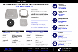 JOST CUSHION FOOT REPLACEMENT KIT