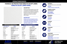 KEMLITE SCUFF .120 X 16" X 53'