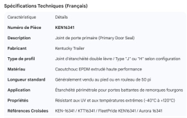 KENTUCKY PRIMARY DOOR SEAL