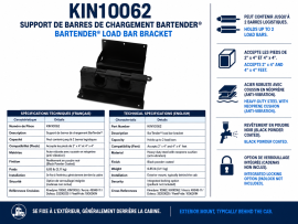KYNEDYNE BAR TENDER LOAD BAR HOLDER