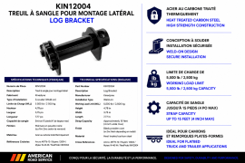 KINEDYNE SIDE LEG BRACKET WINCH