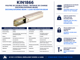KINEDYNE STEEL DECKING BEAM